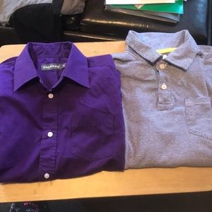 Boys collared polo shirts